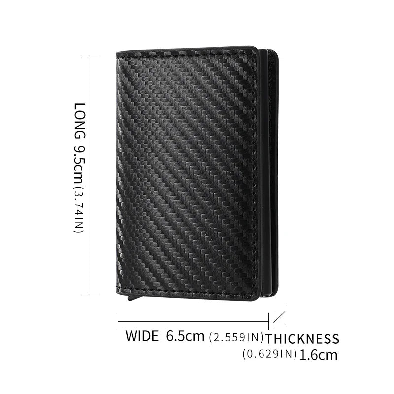 Men's Minimalist Carbon Fiber Wallet