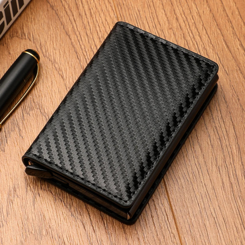 Men's Minimalist Carbon Fiber Wallet