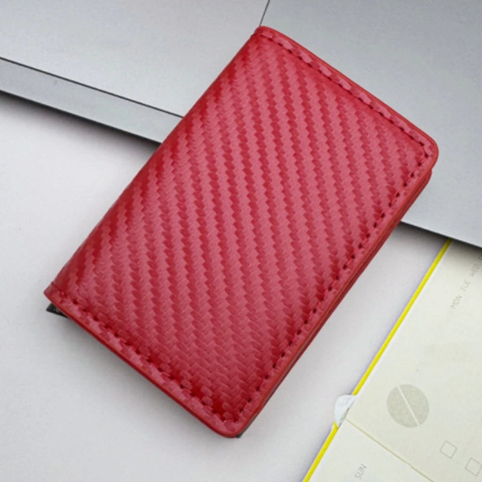 Men's Minimalist Carbon Fiber Wallet